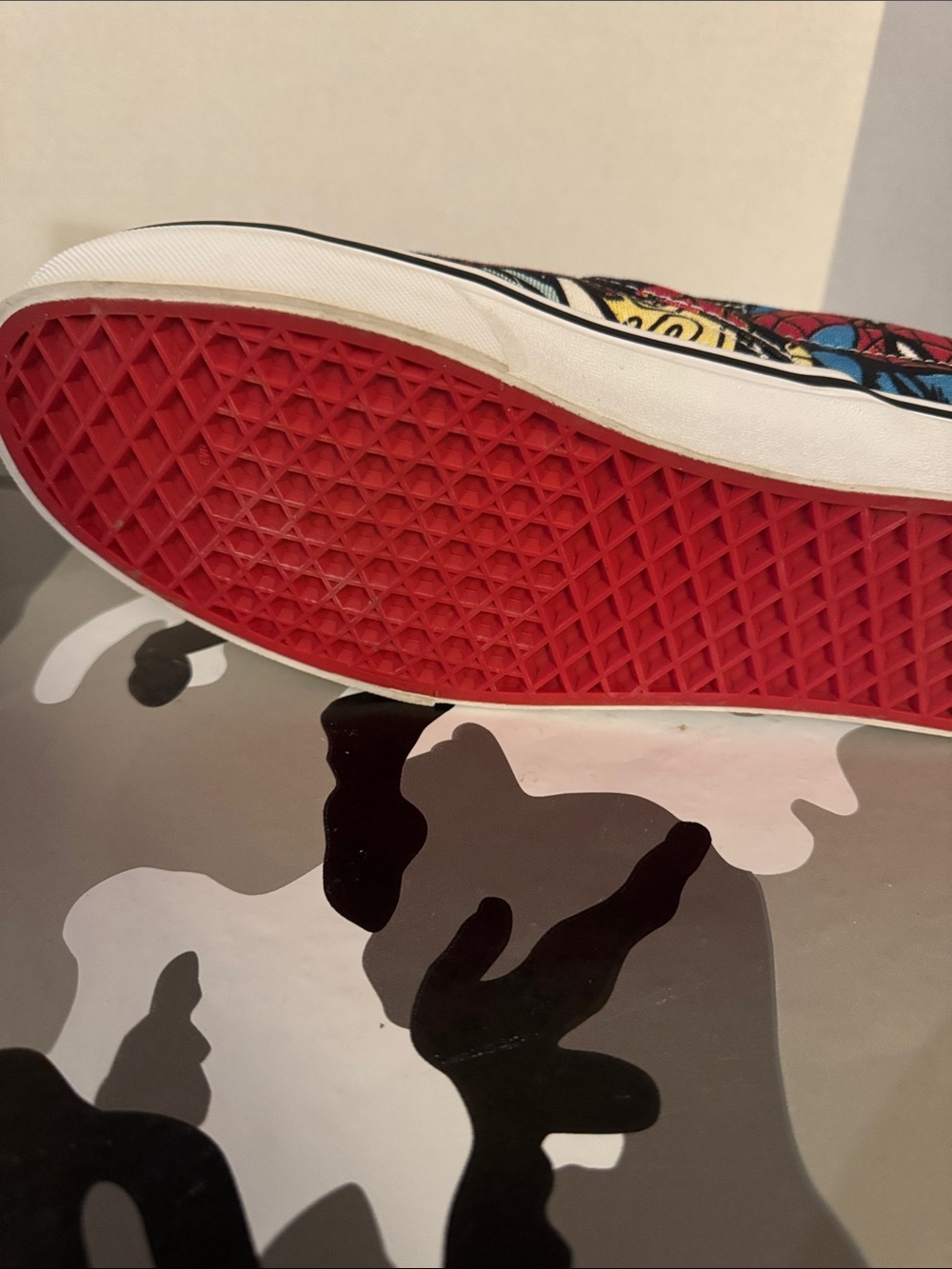 Vans Slip-On Canvas Sneakers - Red, Blue, Black legit - Picture 7 of 7